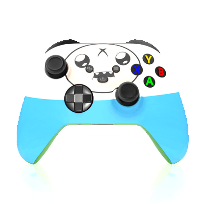 Custom Airbrush Controller Microsoft Xbox Series X - Xbox One S - Adventure Time Finn Human 