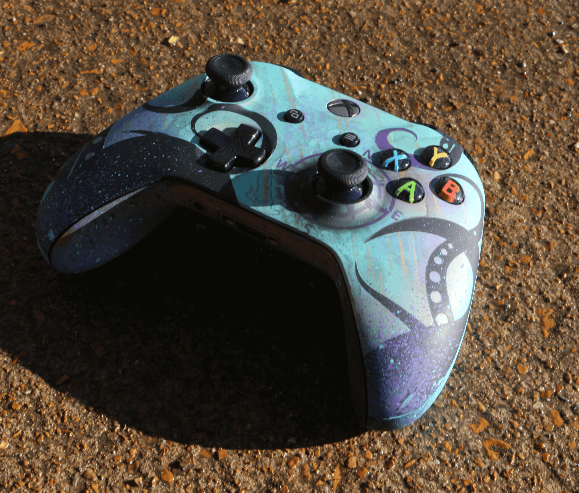 Custom Controller Microsoft Xbox Series X - Xbox One S - Sea of Thieves The Kraken Ocean Pirates