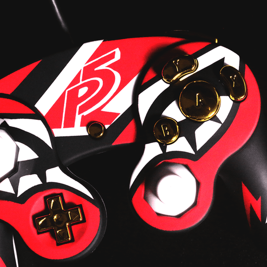 Custom Controller Nintendo Gamecube - P5 Joker Persona SSBU Super Smash Bros. Ultimate Melee Brawl 