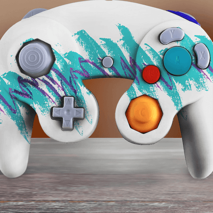 Custom Controller Nintendo Gamecube - Solo Jazz 92 Retro Wavelength